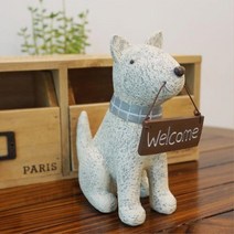 마블 강아지 인형 매장 웰컴 장식소품 상품촬영소품 테이블장식 예쁜주방 홈데코용품 선반장식 아기자기한