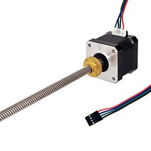 310mm Tr8x8 Lead Screw Nema 17 Integrated Linear Actuator Stepper Motor with External Brass Nut 1.5A, 1