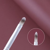 눈밑다크써클 다크서클 크림 컨실러 LOYBJ 화이트 메이크업 브러쉬 라운드 정밀 은폐 여드름 마크 다크 서클 혀 눈물 도랑 도구, [02] 1pcs