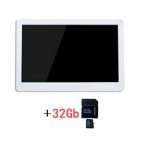 디지털액자 전자앨범 스마트액자 모니터 15인치 사진 7인치 8인치 휴대폰 전자 영상 광고, white 32G_미국 플러그
