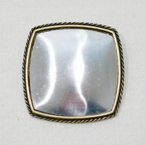 (반제품)둥근사각브로치(07)