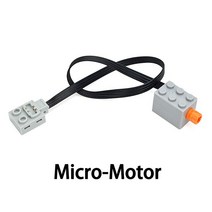 레고 호환호환 호환 전원 기능 모터 MOC 기술 부품 멀티 툴 서보 트레인 PF 8293 8883 모델 빌딩 블록, [39] Micro Motor
