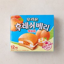 JJ 오리온 후레쉬베리 복숭아 336g