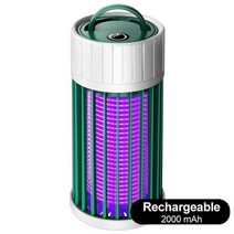 가을모기 USB 벌레잡이등 벌레잡이통 해충잡이 해충퇴치기 모기퇴치기 캠핑모기퇴치기 캠핑벌레잡이통, 충전식 녹색