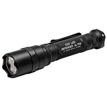 SureFire Led Defender 울트라 손전등 5/1000 루멘 클릭 스위치 블랙 NSN E2DLU-A