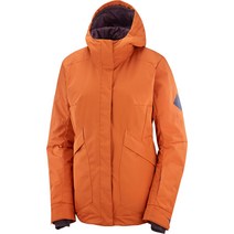 살로몬 패딩 재킷 Snow Rebel umber