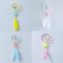 DIY 소형 드림캐쳐 만들기 재료 단체수업재료set, 옐로우