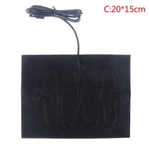 전기장판 2인용 1인용 캠핑용 캠핑 전기요 탄소 섬유 난방 패드 핸드 워머 USB 필름 전기 겨울 적외선 발, 05 e