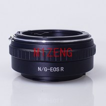 니콘 N/G D F AI S 렌즈 용 캐논 RF 마운트 eosr R5 R6 EOSRP 풀 프레임 카메라 N/G-EOSR 어댑터 링, 한개옵션0
