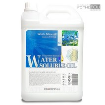 에스테소피 워터솔루블 수용성 마사지 오일 화이트 무향 5L, 1병, 5000ml
