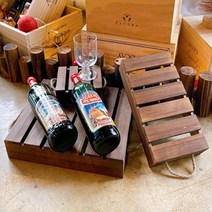 빈티지우드박스 우드트레이 카페인테리어 수납 장식품, 단품