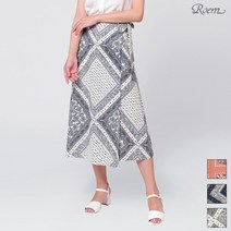 로엠 로엠 에스닉 나염 롱스커트_RMWH937RQ2