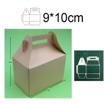 금속 절단 다이 선물 사탕 상자 diy 스크랩북 사진 앨범 장식 엠보싱 종이 카드 공예 2022, 01 9x10cm
