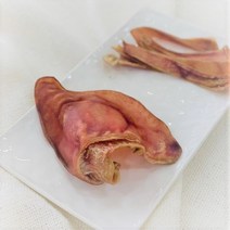 제리식탁 수제간식 통돼지귀 대형견 1p, 5팩