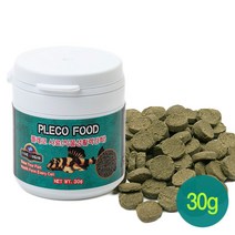 YB 라이브오리진 플레코 사료(식물성 사료) 30g