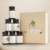 행꾸 천연벌꿀 선물세트 토종 꿀 답례품, 5세트, 밤꿀6입+쇼핑백