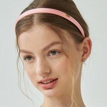 하스 [이다희 착용] TL001 Sweet Pink Logo Hairband