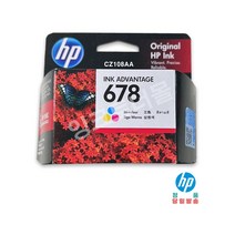 HP (NO.678)정품잉크 CZ107AA 검정 / CZ108AA 3색컬러 2515 2545 3515 3516 3545