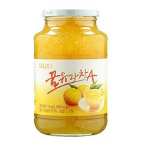 담터 꿀유자차A, 1kg, 4개