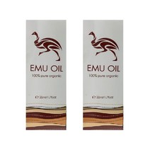 호주 100% 천연 에뮤 오일 50ml (2개), 2개