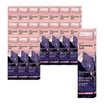 2080 퓨어 마운틴 핑크 솔트 치약 125g, 18개