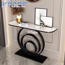 화장대 화장대겸책상 복도장 틈새 콘솔 Kfsee 1Pcs 세트 Prodgf ins 허니 모닝 복도 콘솔 테이블, 02 2