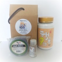 햇살9회죽염 알죽염(중) 500g 선물포장배송