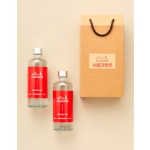 [선물세트][전통주] 서울고량주 레드선물세트 35도 375ml 2병 1세트, [선물세트][전통주] 서울고량주 레드선물세트 (35도