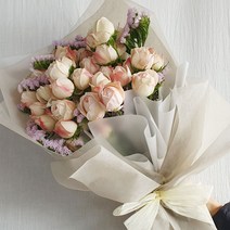 맨스필드 장미 꽃다발 생화 프로포즈 100일 기념일 생일 꽃배달