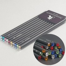 이탈리아산 FRANCESCO RUBINATO crystal 연필 10본set 고급연필-72394EA, CC_ 본상품선택, CC_ 본상품선택