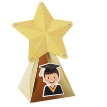 어린이집 졸업 메세지 종이 상장트로피 만들기 5인 집콕생활 7살 초2 엄마표미술 취미 초1, 1개, 남자