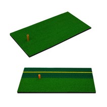 위너리스 GOLF바닥매트/ 고무티포함 골프연습매트/ 스윙연습 (디자인택1), 기본형 골프바닥매트