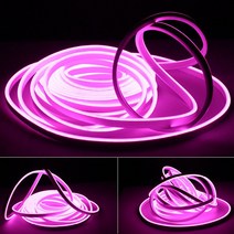 퍼스트 LED 네온 플렉스 DC24V 핑크색 10m