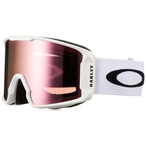 오클리 남성 라인 마이너 스노우 고글, Prizm Rose Gold Iridium, Matte White오클리