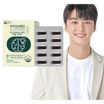 ps 포스파티딜세린 징코 캡슐 6개월분 뇌 기억력 인지력 개선에 도움 두뇌 건강 식약처인증 포스타티딜세린 선물 50대 60대 70대 80대 남성 여성 남자 여자 홈쇼핑 비타민E, 60정, 1개