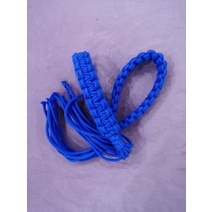 무에타이 헤어밴드 킥복싱 완장 몽콘 수제 머리띠 프랏지앗 아대 세트, 블루 팔찌 폭 3cm