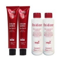 아모스 염색약 칼라제닉 트루싱크 S 80ml x2개 산화제포함, 5.03 진한황빛흑갈색 (+산화제)
