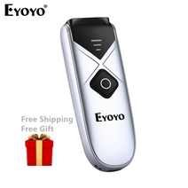 eyoyo ey-015c ccd 바코드 스캐너 미니 무선 바코드 리더 usb 유선2.4gbluetooth 1d 이미지 스캔 ipad ios android pc, 하얀