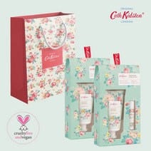 캐스키드슨 브라이어로즈 핸드&립 기프트세트 2개+쇼핑백 1개 (핸드크림50ml 2개+립밤4g 2개+쇼핑백 1개)