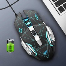 게임스포츠마우스 게임 전자 무음 e 스포츠 게이밍, 상세 페이지 참고, 분홍  (음소거 업그레이드 )