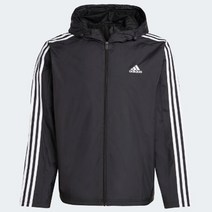 [아디다스] IB0381 에센셜 3S 우븐 윈드브레이커 구로 2001