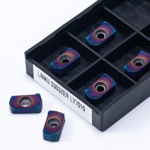 LNMU0303 나노 블루 양면 빠른 피드 오픈 러프 밀링 인서트 초경합금 터닝 도구, 02 10PCS_01 LNMU0303