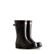 [MEN] 오리지날 사이드 어드저스터블 숏 레인부츠 - 블랙 MFS9079RMABLK