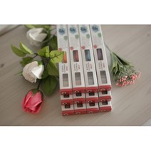 국산 치과칫솔 안시리오 태영넷, 안시리오 큐빅, 이중모 10개입(원통포장), 성인용, 1개