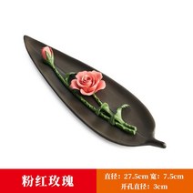 백송이 인센스 버너 연꽃 선 라인 스틱 찻집 거실 홀더 가정용 장식, 03 C