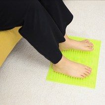 대경몰 국산 헬스지압매트 지압매트 경혈 자극 마사지 피로회복 헬스 건강용품 발 패드 건강 지압판 지압발판, 1푸트침매트
