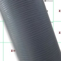 LG인테리어필름 스트라이프 우드 그레이 단색 무늬목 시트지 ES109, 폭122cm×길이50M[한롤]