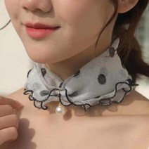목커버 쉬폰 스카프겸 머리띠쉬폰스카프 쁘띠스카프 쉬폰머리띠 스카프머리띠 간절기스카프 엄마선물 주름스카프 숏스카프 짧은스카프 스카프코디 예쁜스카프 나