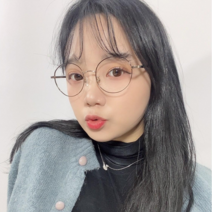 울템안경테 청광 자외선 전자파 블루라이트 차단 안경 국산 메탈 콤비