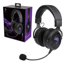 브룩 RGB 무선 게이밍 헤드셋 2.4Ghz 50mm 네오디뮴 탈부착 마이크